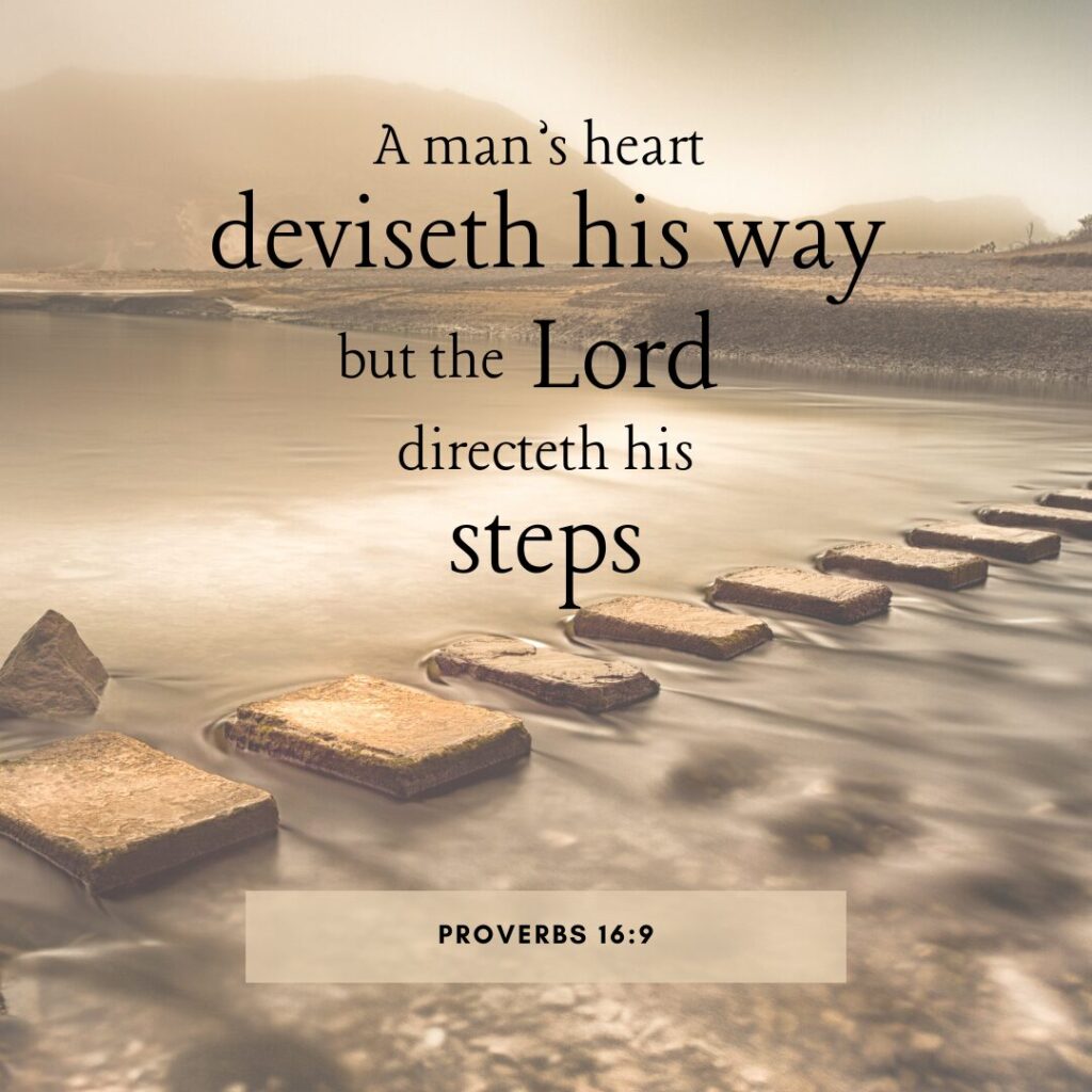 Proverbs 16:9